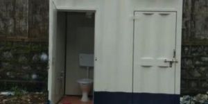 Mild Steel Portable Toilet