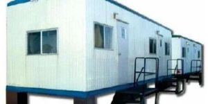 Rectangular Prefabricated Portable Office Cabin