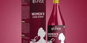 Pharma Syrup Bottle Packaging Box Design