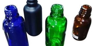 Multicolor Glass Oil Bottle
