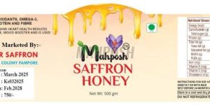 Saffron Natural Honey