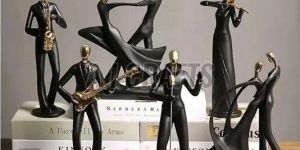 Gold & Aluminum Sculpture