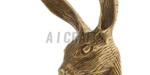 Rabit Golden Modern Metal Wall Hanger