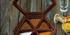 Wooden Spice Box
