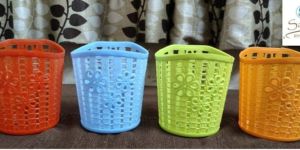 Plastic Rajwadi Cutlery Stand