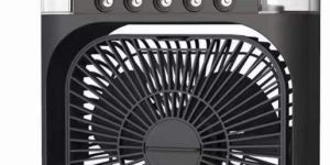 double-ended spray mist humidifier cooling fan