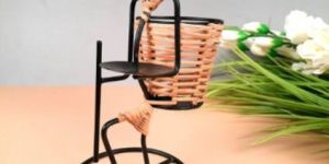 Iron Art with Basket