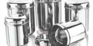 Stainless Steel Polished Canister