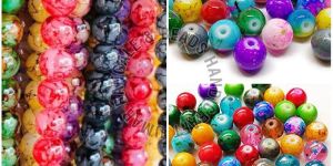 Printed Glass Beads