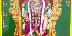 3D Printed Goddess Kanyakumari Devi Bagavathi Amman Statue