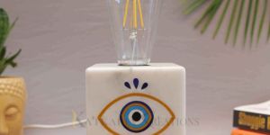 Evil Eye Marble Table Lamp