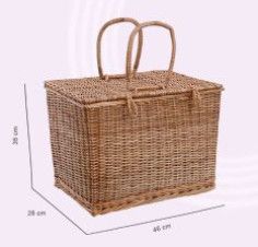 Wicker Storage Box