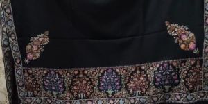 Black Kalamkari Shawl