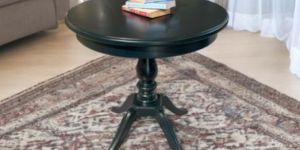 Teak Wood Round Coffee Table