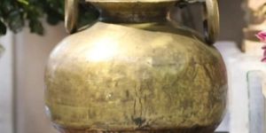 Vintage Brass Pot For Decoration