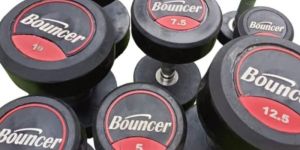 Rubber Dumbbell Set