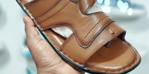 Men Leather Slippers