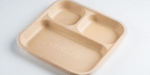 3CP Brown Meal Tray