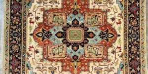 Geometric Hand Knotted Carpet