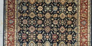 Tuffed Antique Heriz Rug