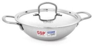 Triply Stainless Steel Kadhai