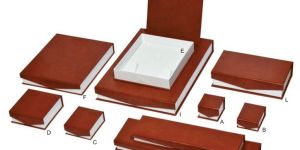 Classic Leatheratic Finish Paper Jewelry Box