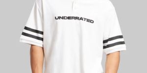 White Boxy Fit Polo T-Shirt