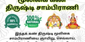 Sri Lakshmi Mooligai Kan Drishti Sambrani Powder