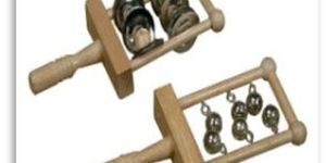 Kids Wooden Jingle Handbell Toy