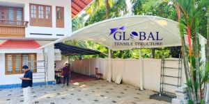 PYRAMID TENSILE CAR PARKING SHED