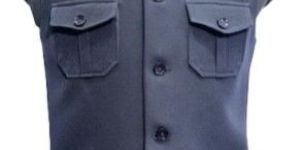 Blue Colour 4 Pocket Sleeveless Nehru Jacket