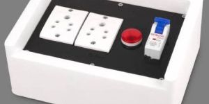Double Plug Electric Switch Board With Indicator
