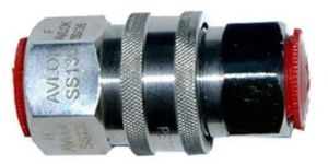 Single Check Valve Quick Release Coupling For Chemical Fertilizer