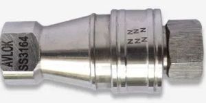 Straight through QRC For Pneumatic Connections