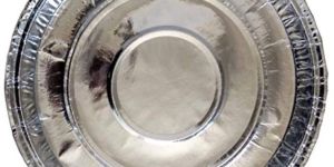 9inch Silver Foil Paper Plates