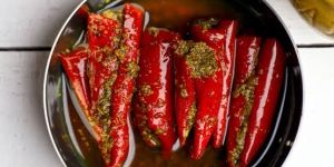 Homemade Red Chilli Pickle