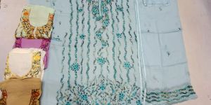 Pure Georgette Handwork Suit