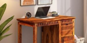 BOGUS STUDY TABLE (HONEY FINISH)