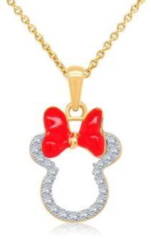 Kids Minnie's Iconic Bow Pendant