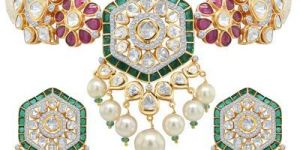 Princess Beauty Polki Choker Set