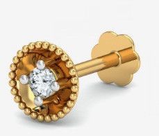 Diamond Hemisphere Nose Stud