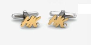 HK Initials Cufflinks