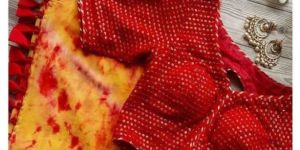 Multicolor Faux Georgette Digital Printed Women Saree