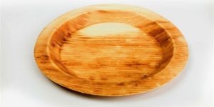 ROUND LIP PALM LEAF PLATE