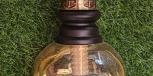 Gold Luster Glass Pendent Light