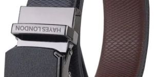 Italian Leather Reversible Auto-Lock Belt For Men