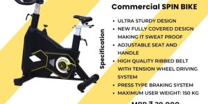 js 210 commercial spin exercise bike