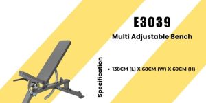 Multi Adjustable Weight Bench For Gym