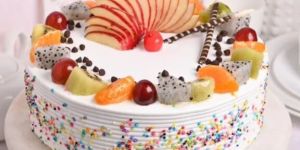 Funfetti Fruit Vanilla Cake