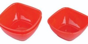 Plastic Square Big Bowl Set of 3pcs
